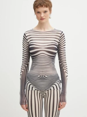Jean Paul GAULTIER bluzka Morphing Stripes