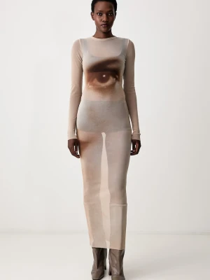 Jean Paul GAULTIER Face sukienka
