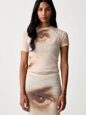 Jean Paul GAULTIER Face T-shirt damski