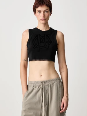 Jean Paul GAULTIER JPG Logo crop top damski