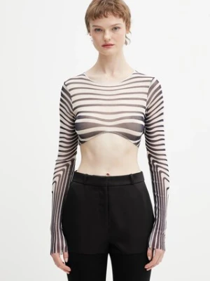 Jean Paul GAULTIER longsleeve Morphing Stripes