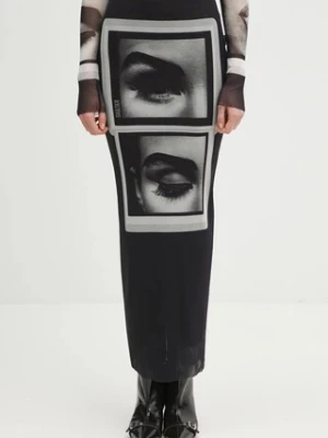 Jean Paul GAULTIER spódnica Eyes and Lips