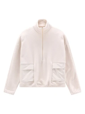 Jeanne Baret Bluza polarowa "Rochefort" w kolorze kremowym rozmiar: 36
