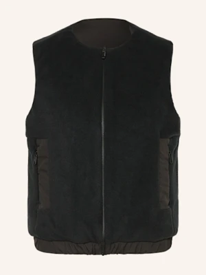 Jeanne Baret Kamizelka Funkcjonalna Rochefort Z Dwustronnym Wykończeniem schwarz