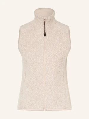 Jeanne Baret Kamizelka Polarowa Glace beige