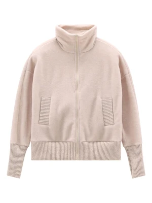 Jeanne Baret Kurtka polarowa "Wallis" w kolorze kremowym rozmiar: 42