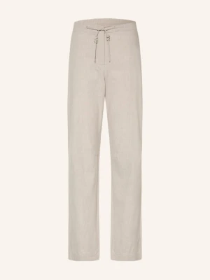Jeanne Baret Spodnie Bez Flaneli Hella beige
