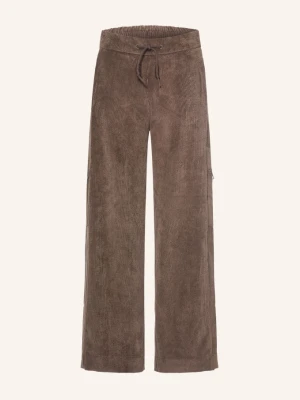 Jeanne Baret Spodnie Z Sztruksu Faroe braun BRĄZOWY
