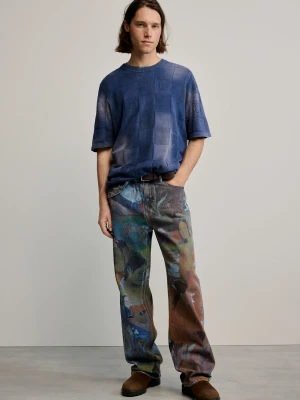 Jeansy gaugin Desigual