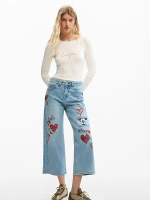 Jeans Mickey Mouse™ serca Desigual
