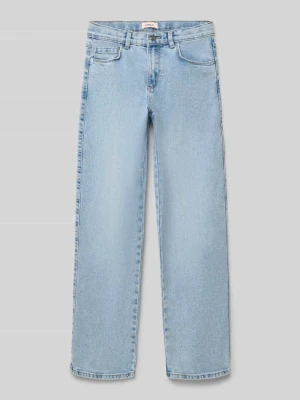 Jeans o kroju loose fit z mieszanki bawełny z dodatkiem wiskozy model 'BLAIR' Only Jasnoniebieski