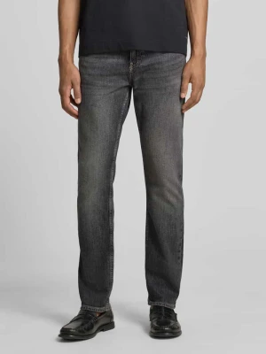 Jeans o kroju slim fit z elastycznego denimu model 'DELAWARE' Boss