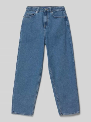 Jeans o luźnym kroju z mieszanki bawełny model 'FADE' Only & Sons Niebieski