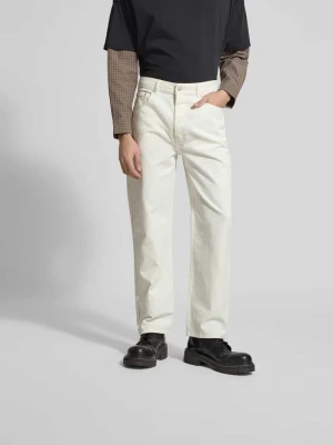 Jeans o prostym kroju w fasonie 5-kieszeniowym Officine Générale Złamany biały