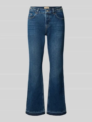 Jeans o rozkloszowanym kroju z elastycznej mieszanki bawełny model 'Ashley' MOS MOSH Jeansowy niebieski