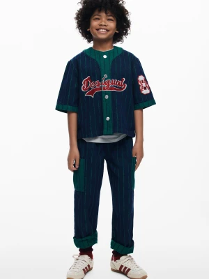 Spodnie dżinsowe w paski Desigual