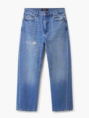 Jeans z ilustracją stokrotki Desigual