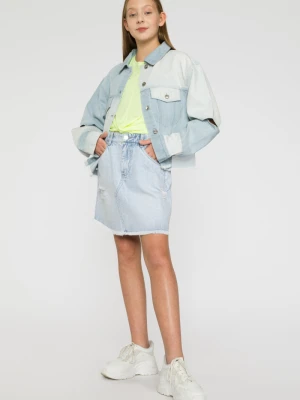 Jeansowa krótka spódniczka Reporter