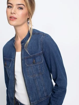 Jeansowa kurtka damska ze stójką – Designer Choice Olsen