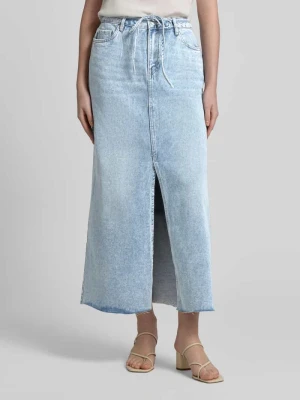 Jeansowa spódnica midi z Mieszanka bawełny Model 'WIEN' Vero Moda