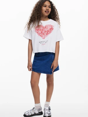 Jeansowa spódnico-spodnie Desigual