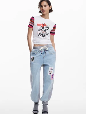 Jeansowe joggery Minnie Mouse™ Desigual