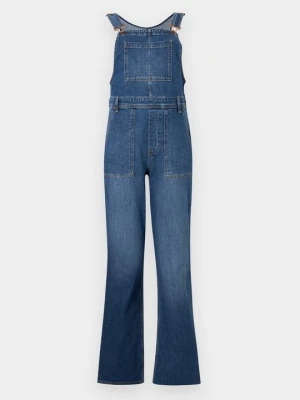 Jeansowe ogrodniczki GAP niebieski denim