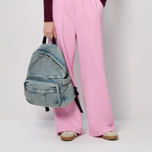 Jeansowy jasnoniebieski plecak z kieszeniami House