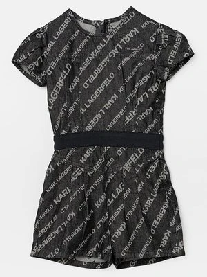 Jeansowy kombinezon KARL LAGERFELD KIDS