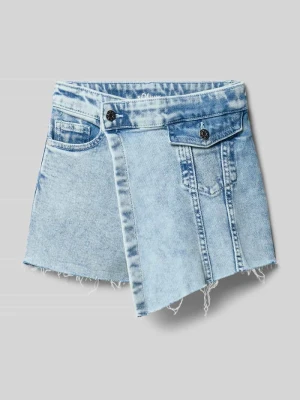 Jeansowy skort o kroju regular fit z mieszanki bawełny s.Oliver RED LABEL