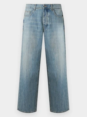 Jeansy baggy Barrow jasnoniebieski denim