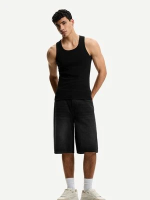 Jeansy baggy Bershka