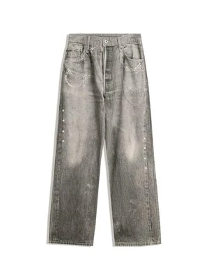 Jeansy baggy Bershka