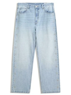Jeansy baggy Bershka