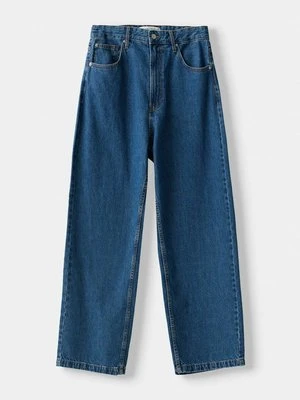 Jeansy baggy Bershka