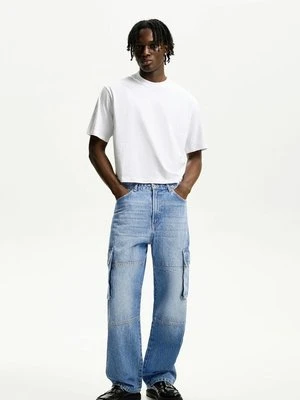 Jeansy baggy Bershka