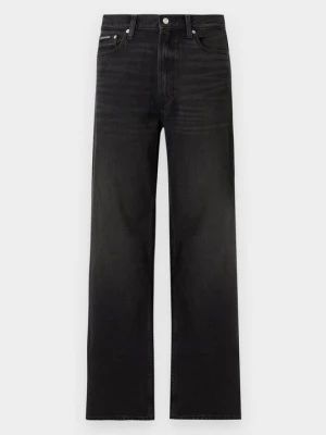 Jeansy baggy Calvin Klein Jeans czarny