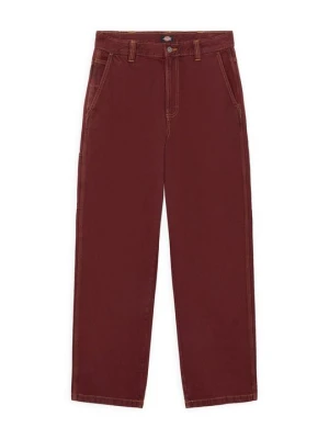 Jeansy baggy Dickies brązowy