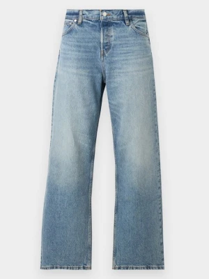 Jeansy baggy EB DENIM jasnoniebieski denim