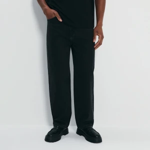Jeansy baggy fit czarne House