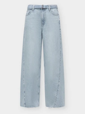 Jeansy baggy GAP jasnoniebieski denim