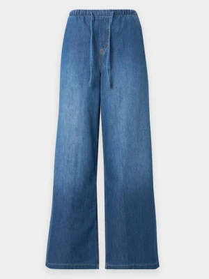 Jeansy baggy GAP niebieski denim