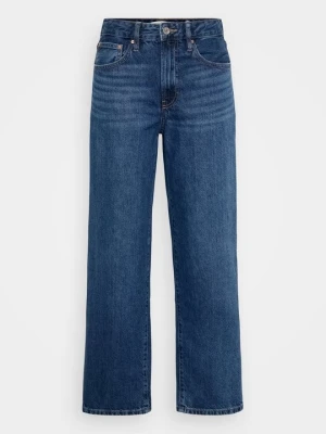 Jeansy baggy Gina Tricot niebieski