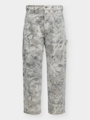Jeansy baggy Hollister Co. szary