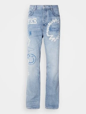 Jeansy baggy HUGO