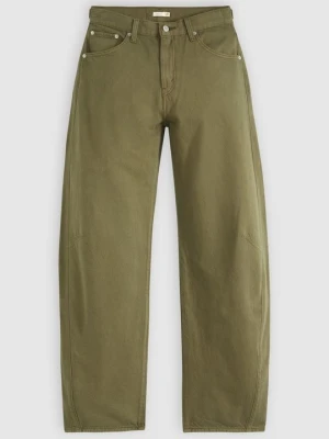 Jeansy baggy Levi's ciemnozielony