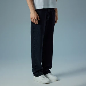 Jeansy loose fit czarne House