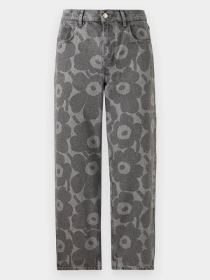 Jeansy baggy Marimekko jasnoszary