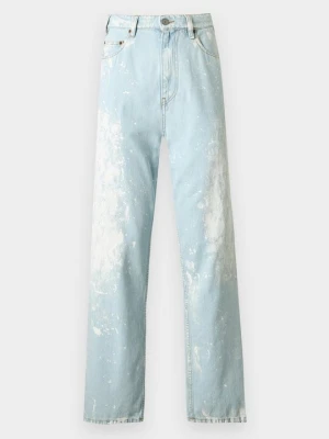 Jeansy baggy MM6 Maison Margiela czarny