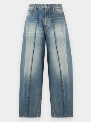 Jeansy baggy MM6 Maison Margiela niebieski
